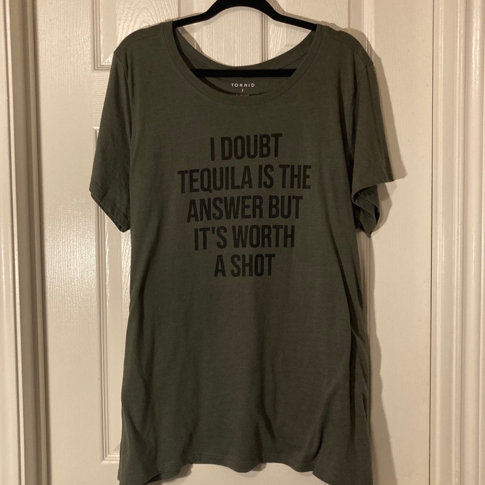 BOGO Torrid Tequila shirt size 3